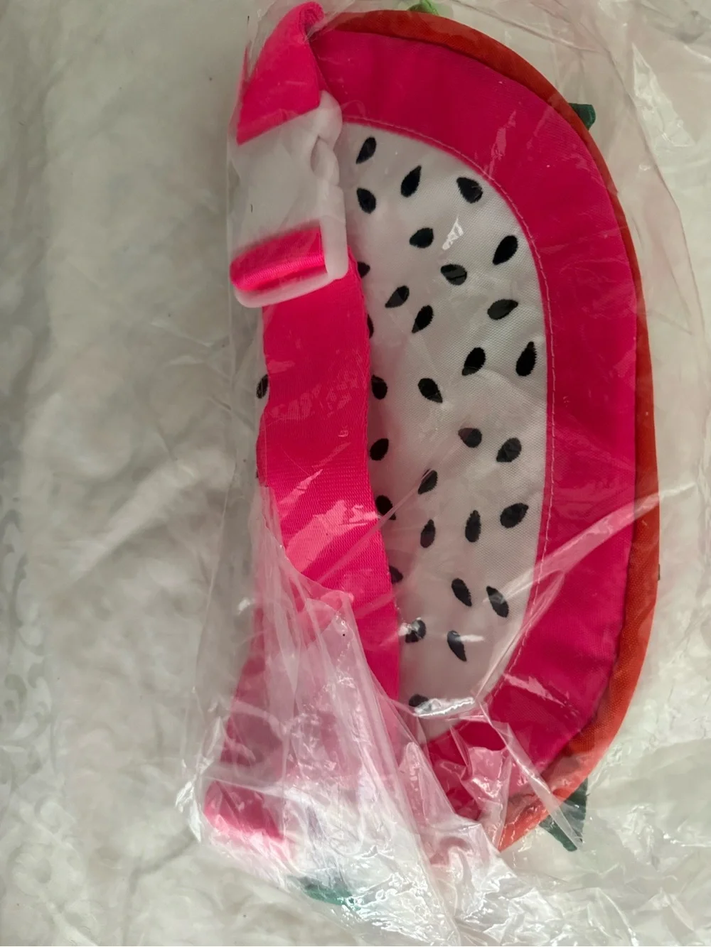Mokuyobi brand Zip Pouch - dragonfruit fanny pack unopened